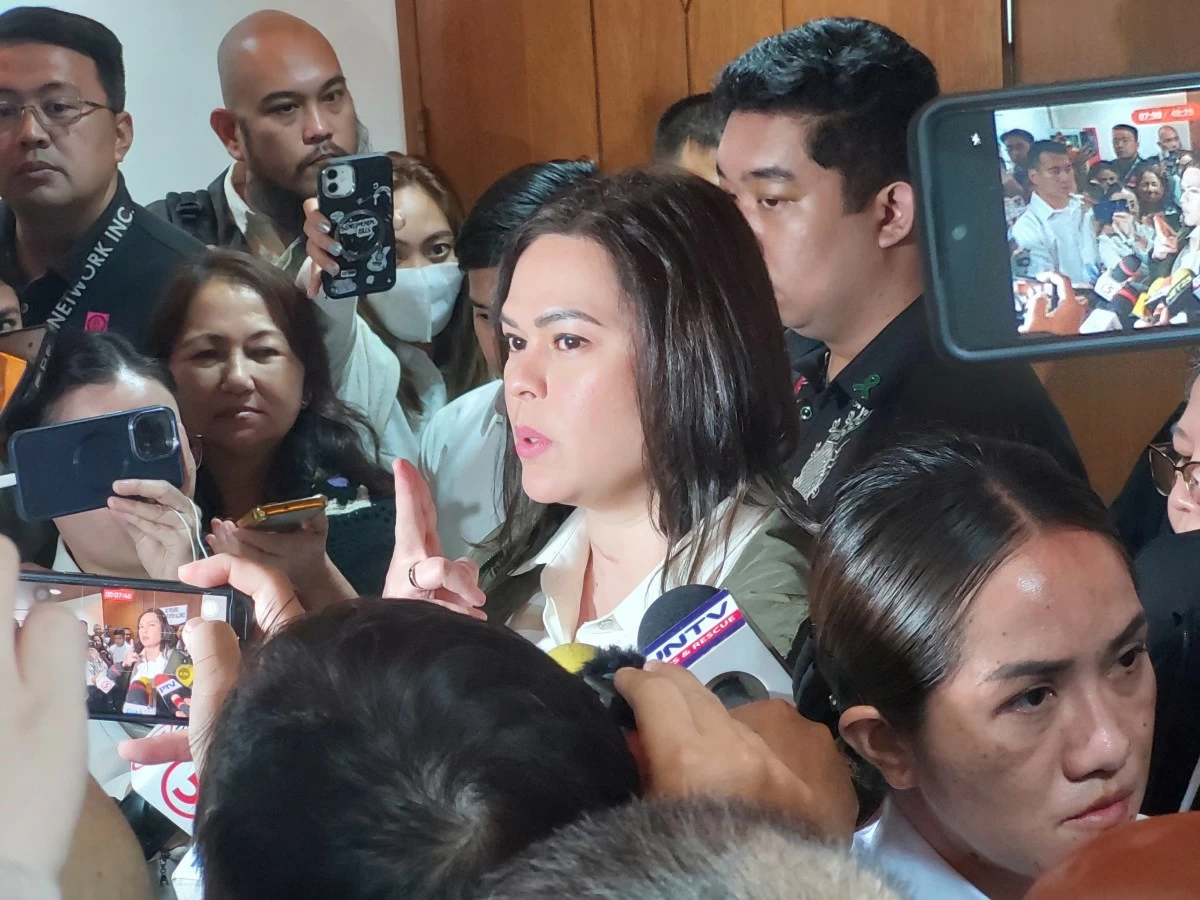 Vice President Sara Duterte (Ellson Quismorio/ MANILA BULLETIN)