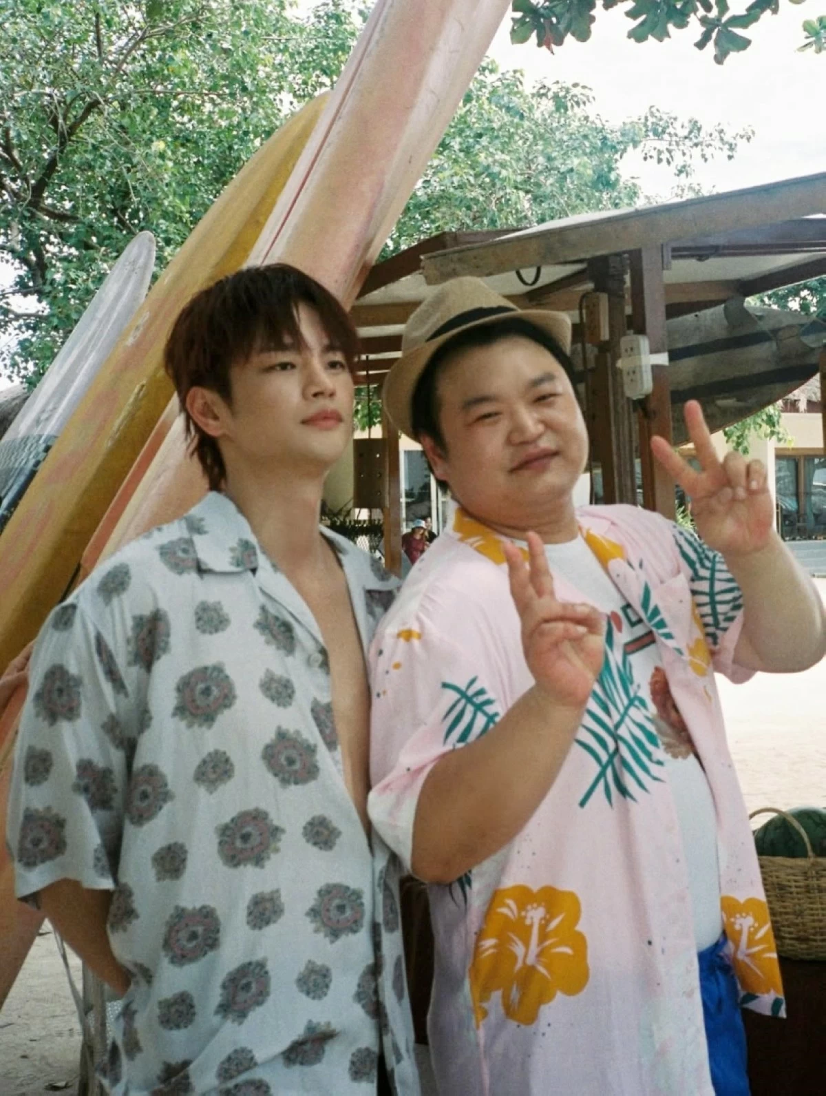 Actors Seo In-guk (left) and Ko Kyu-phil (Instagram)