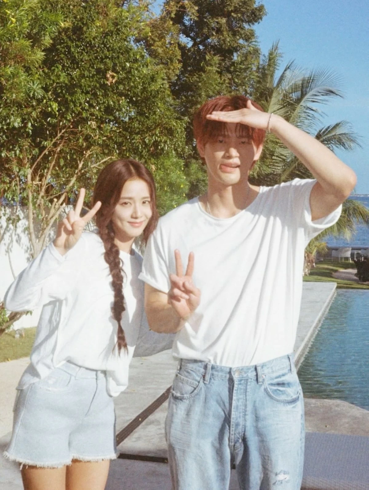 Jisoo and Seo In-guk (Instagram) 