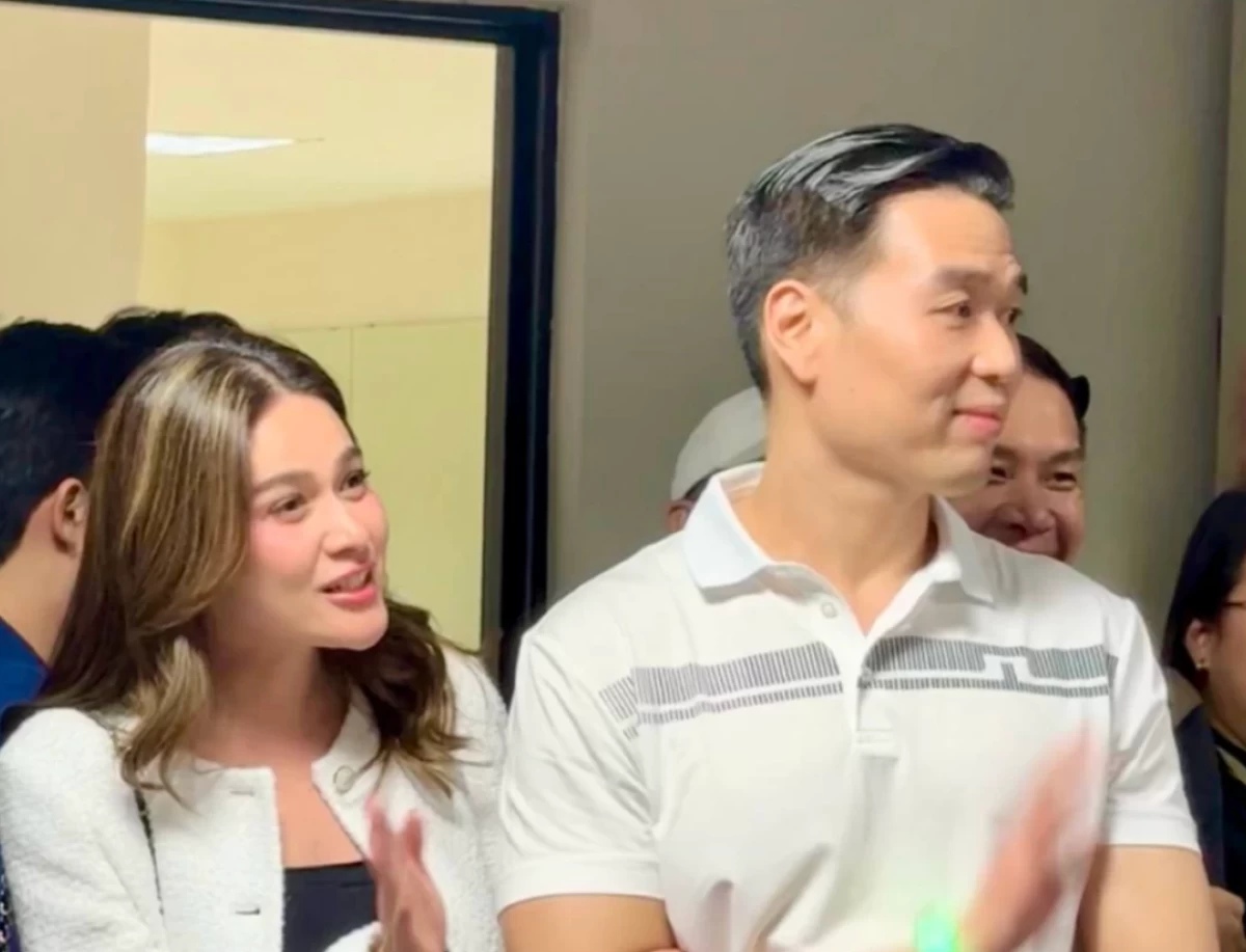 Puregold Price Club Inc. President Ferdinand Vincent Co and Bea Alonzo attend the Puregold OPM Con 2025 held at the Philippine Arena in Bulacan on July 5. (Manila Bulletin Entertainment)