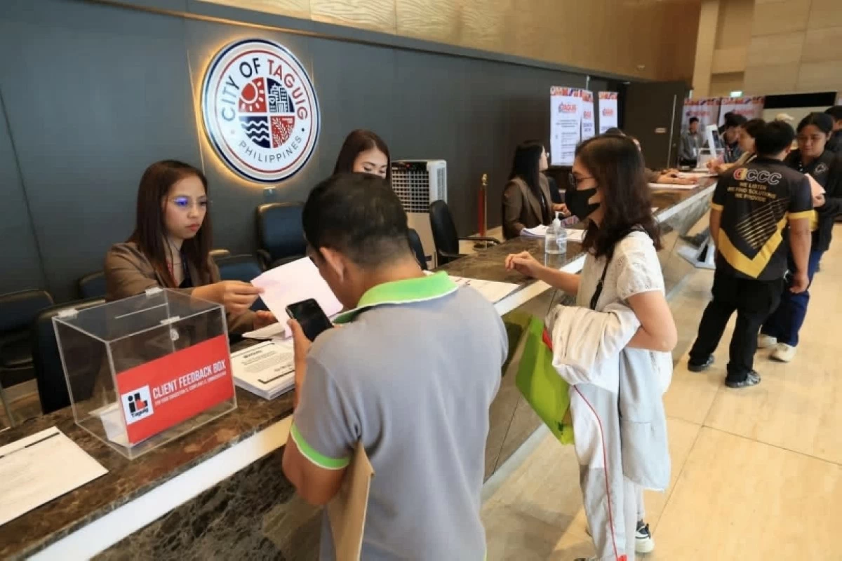  Taguig City government (Photo from the Taguig City government's Facebook page) 