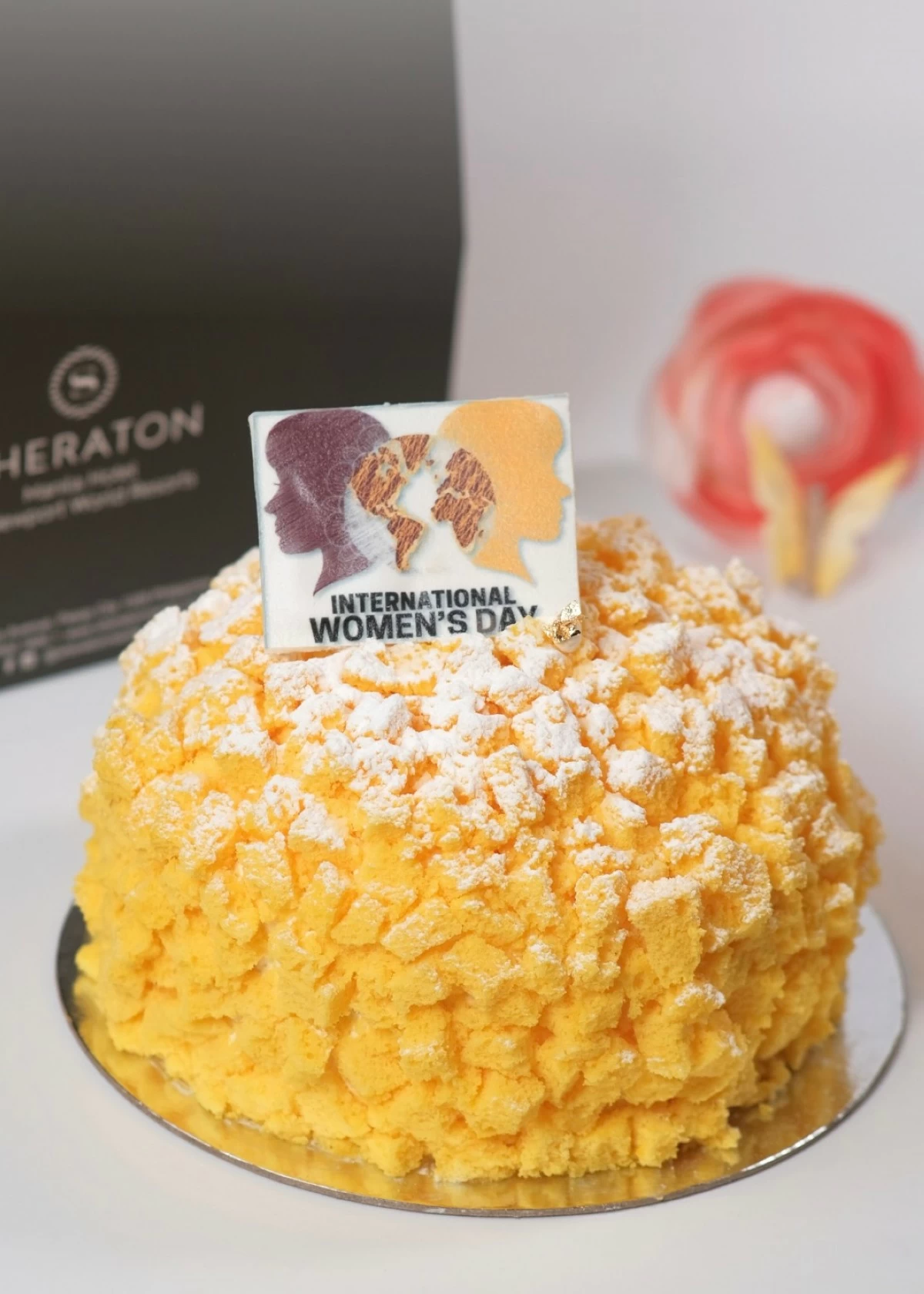 Mimosa Cake at Pinas Muna Hub, Sheraton