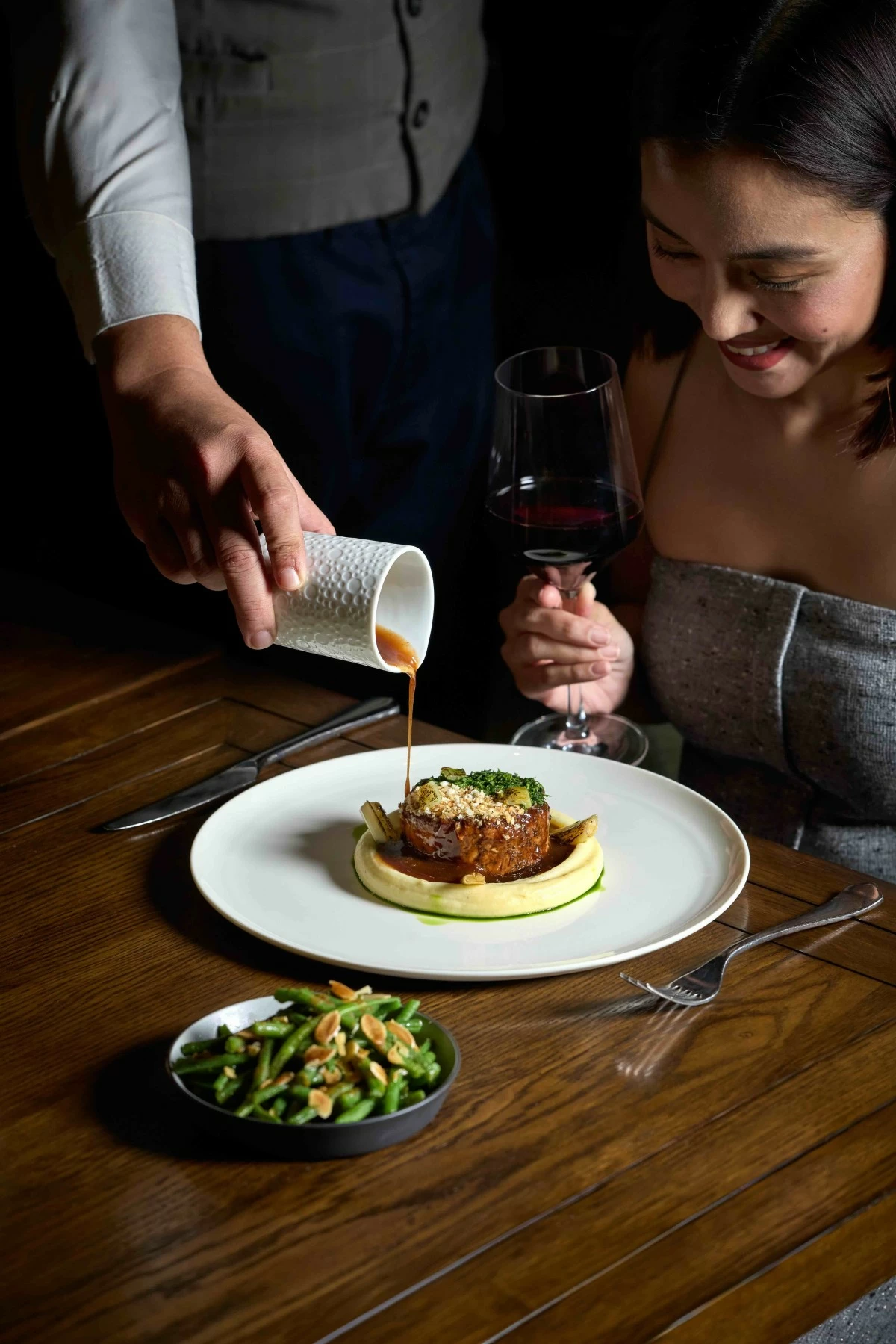 Braised New Zealand Lamb Shoulder at The 48-Minute Lunch Express Menu of Gordon Ramsay Bar and Grill