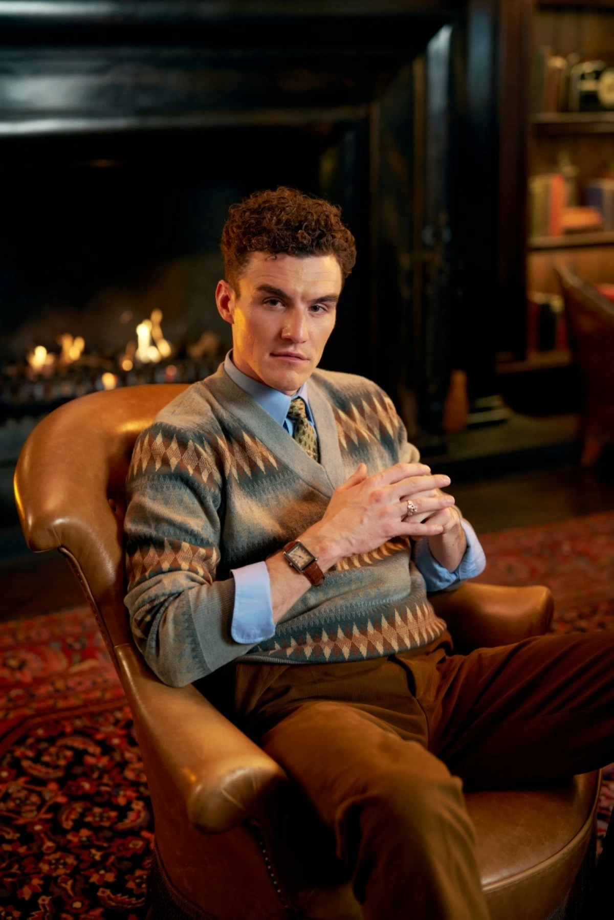 Dónal Finn as James Moriarty in Prime Video’s 