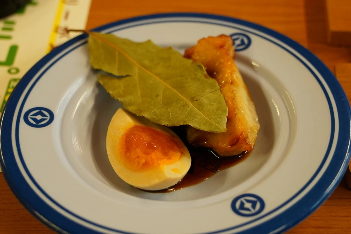 Adobo reimagined. Kura Sushi's take on the Philippines' national dish.