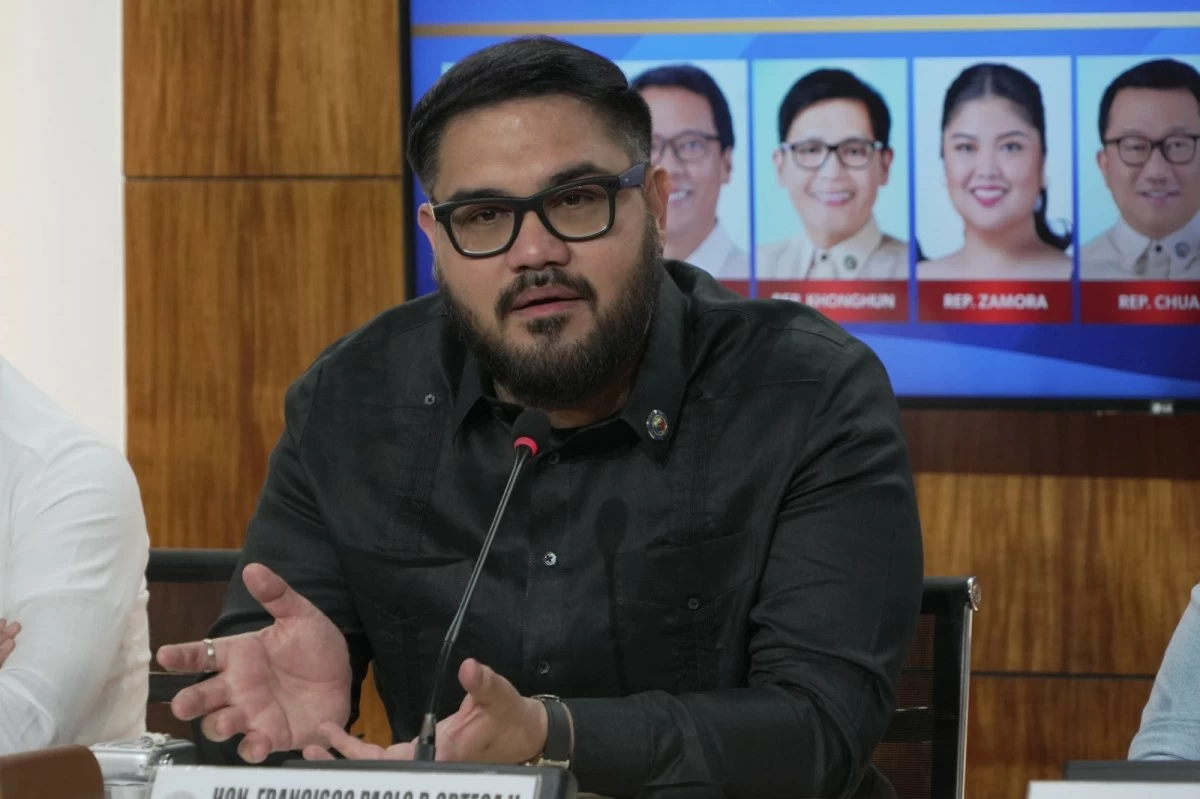 La Union 1st district Rep. Paolo Ortega V (PPAB)