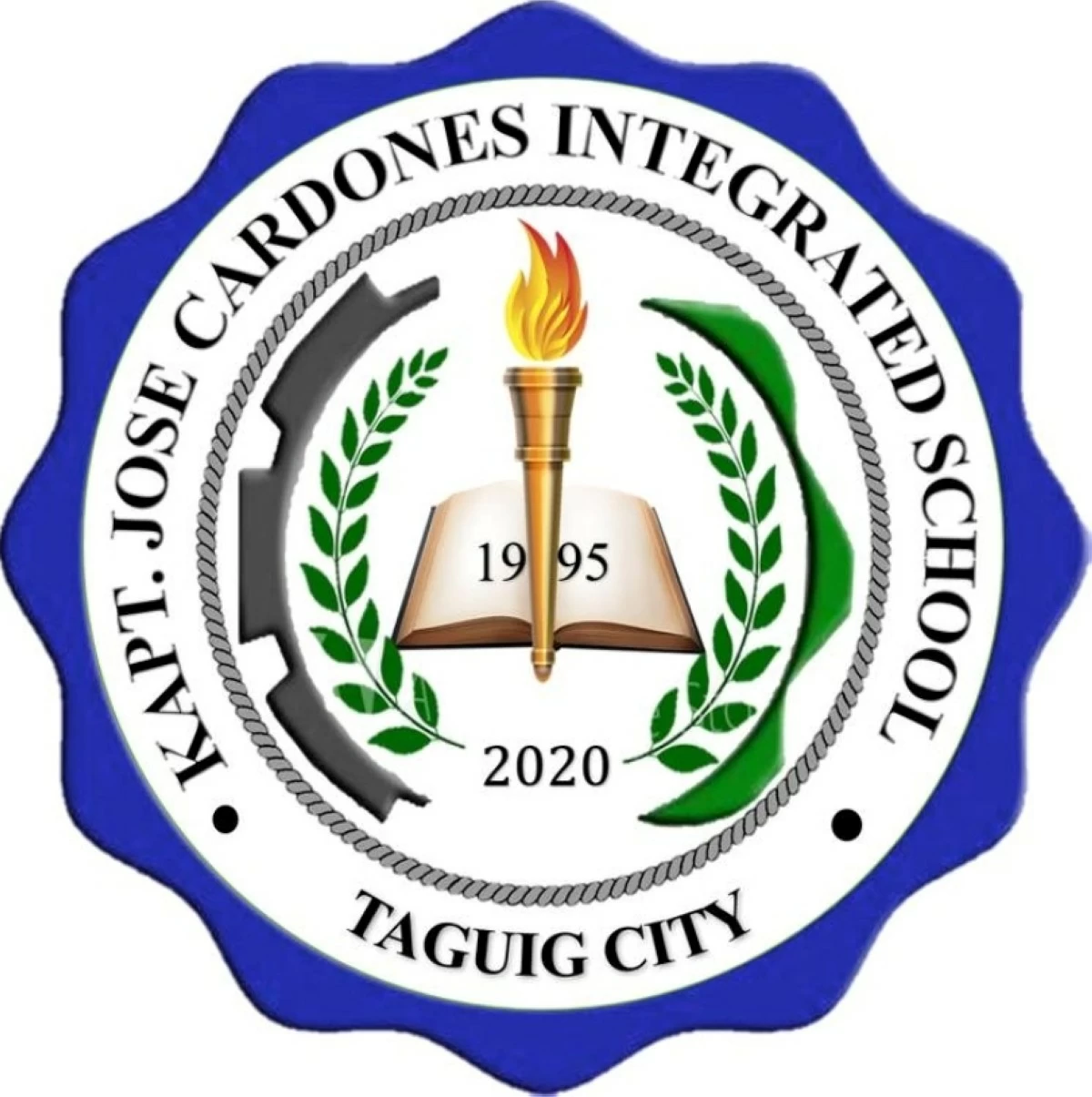 The seal of the  Kapt. Jose Cardones Integrated School (Photo from  Kapt. Jose Cardones Integrated School's Facebook page) 