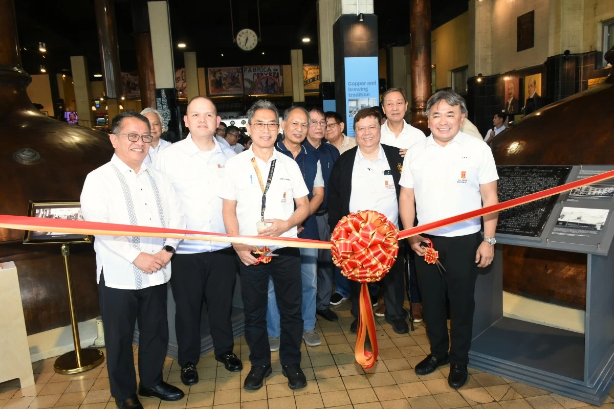 Bukidnon 1st District Rep. Jose Manuel Alba, San Miguel Corp. President and COO John Paul L. Ang, Polo Brewery Plant Manager Danny Pajarillo, former San Miguel Corp. CFO and now consultant Ferdinand K. Constantino, and San Miguel Brewery Inc. President and COO Carlos Antonio M. Berba