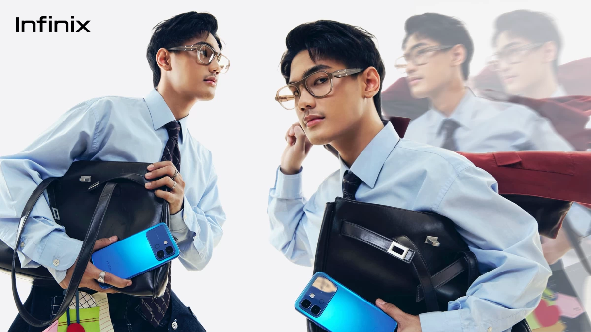 Stepping out in the NOTE Edge Stellar Blue with Justin Bangsil.