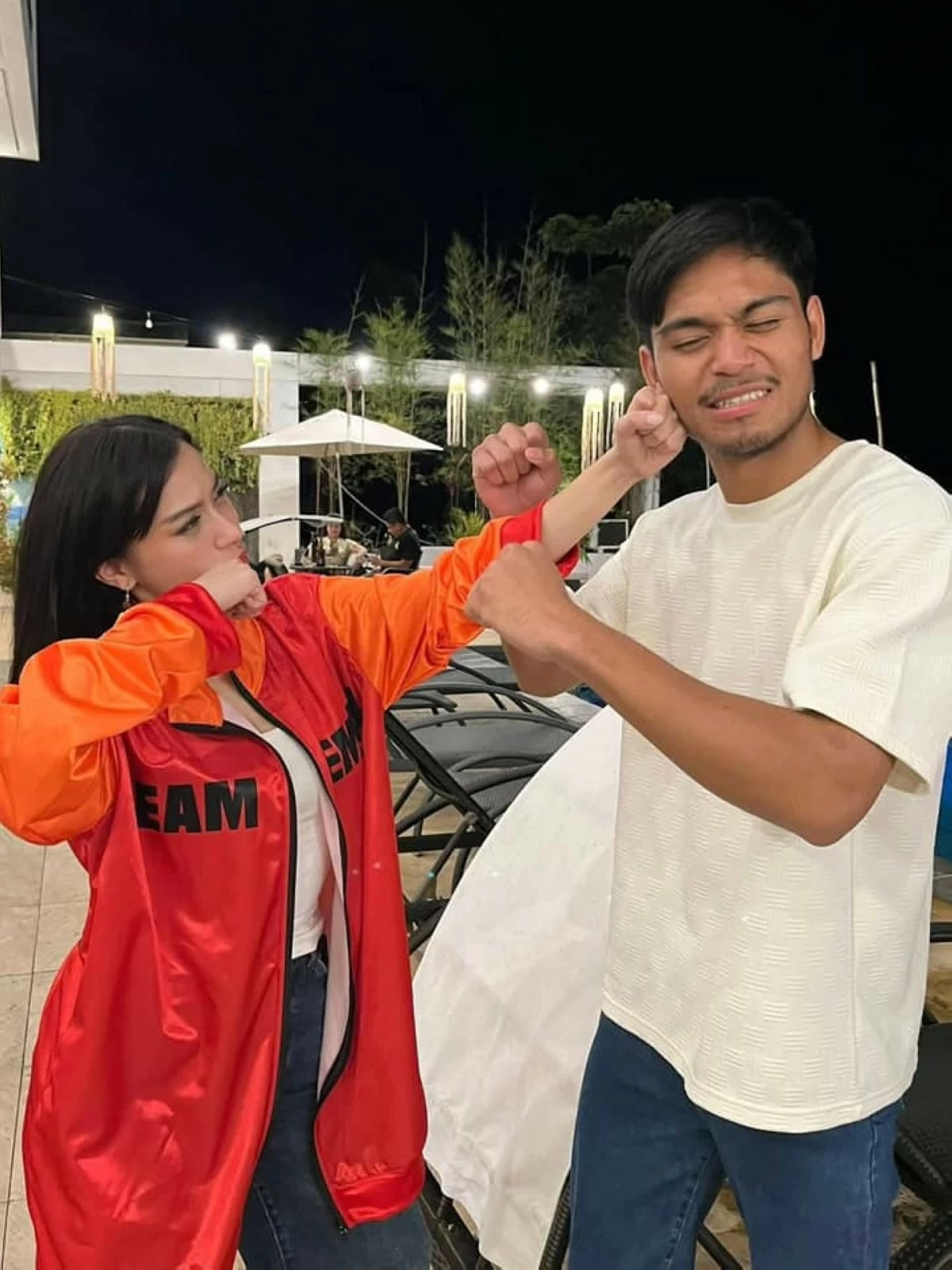 Jillian Ward and Eman Bacosa Pacquiao