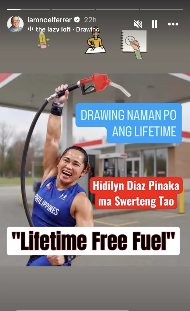 Screengrab from Noel Ferrer's Instagram account.