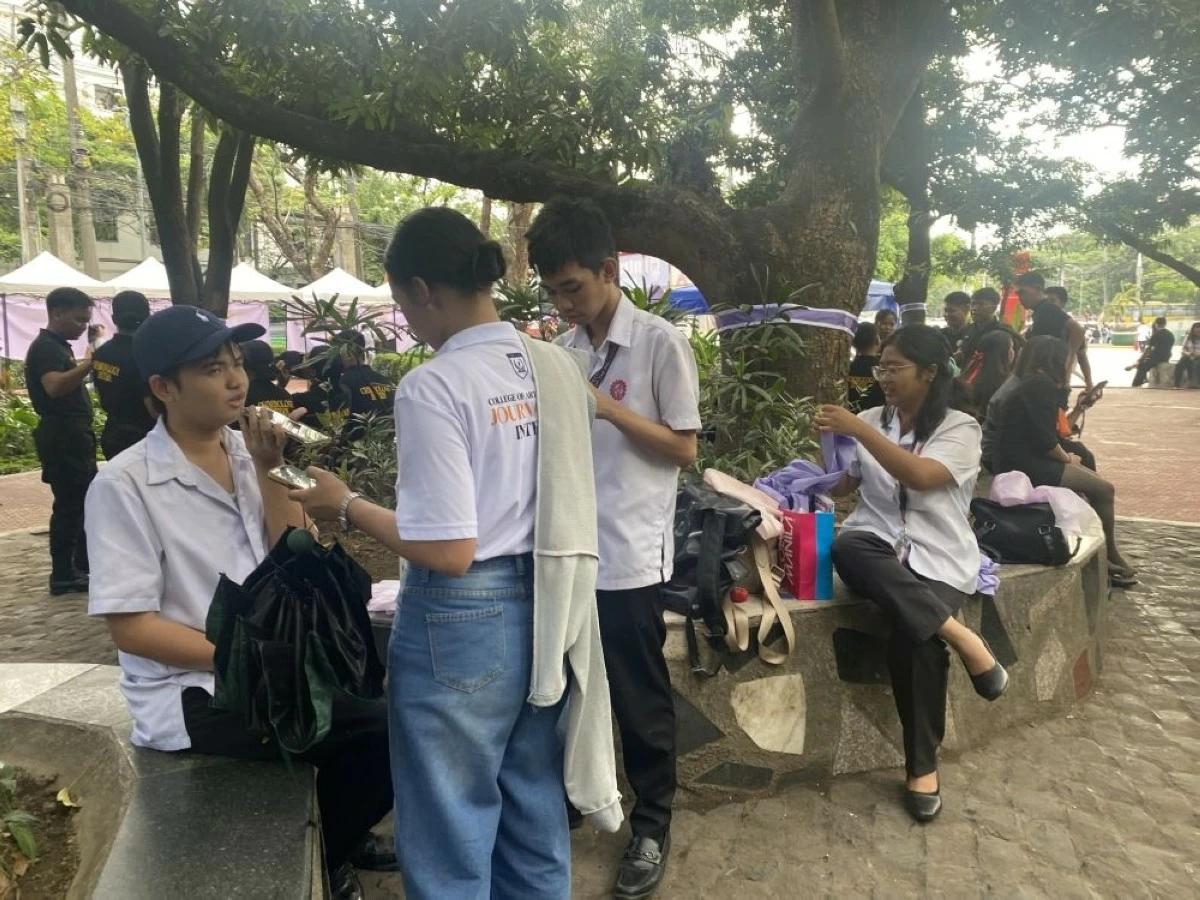 John Paul Serpajuan, a student at the Technological University of the Philippines