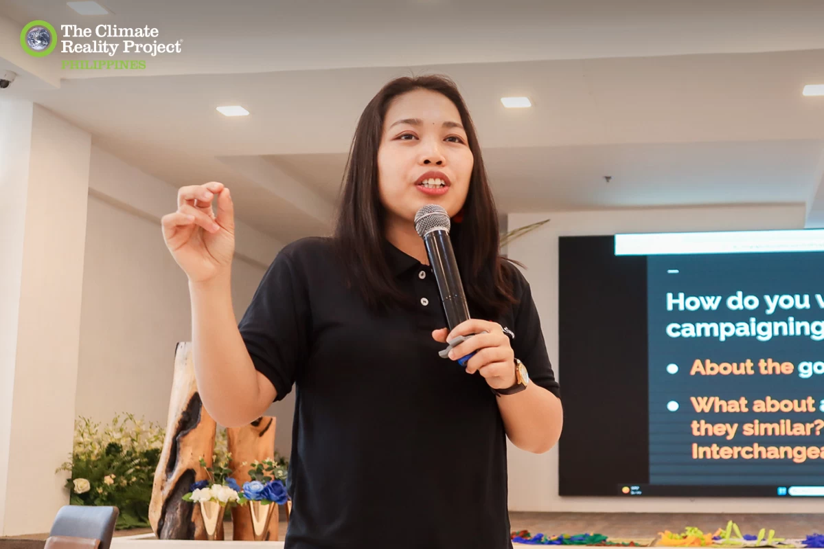 AktivAsia Pilipinas’ Engr. Elainne Lopez discusses the art and science of campaigning for the planet.
