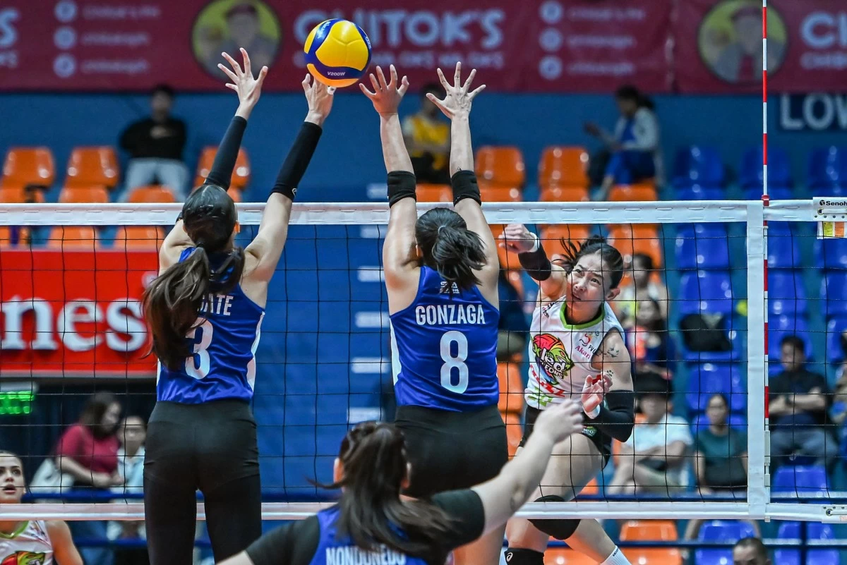 Jonah Sabete scores for Nxled. (PVL Images)