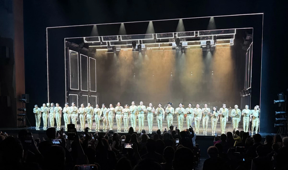 A scene from 'A Chorus Line'