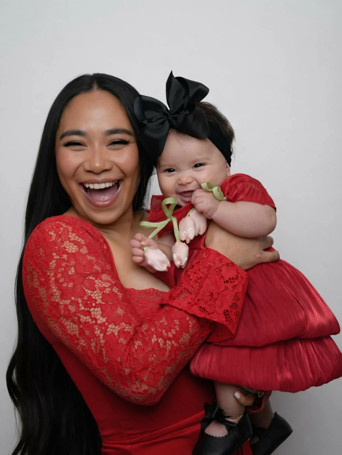 Jessica Sanchez and her daughter Eliana Mae