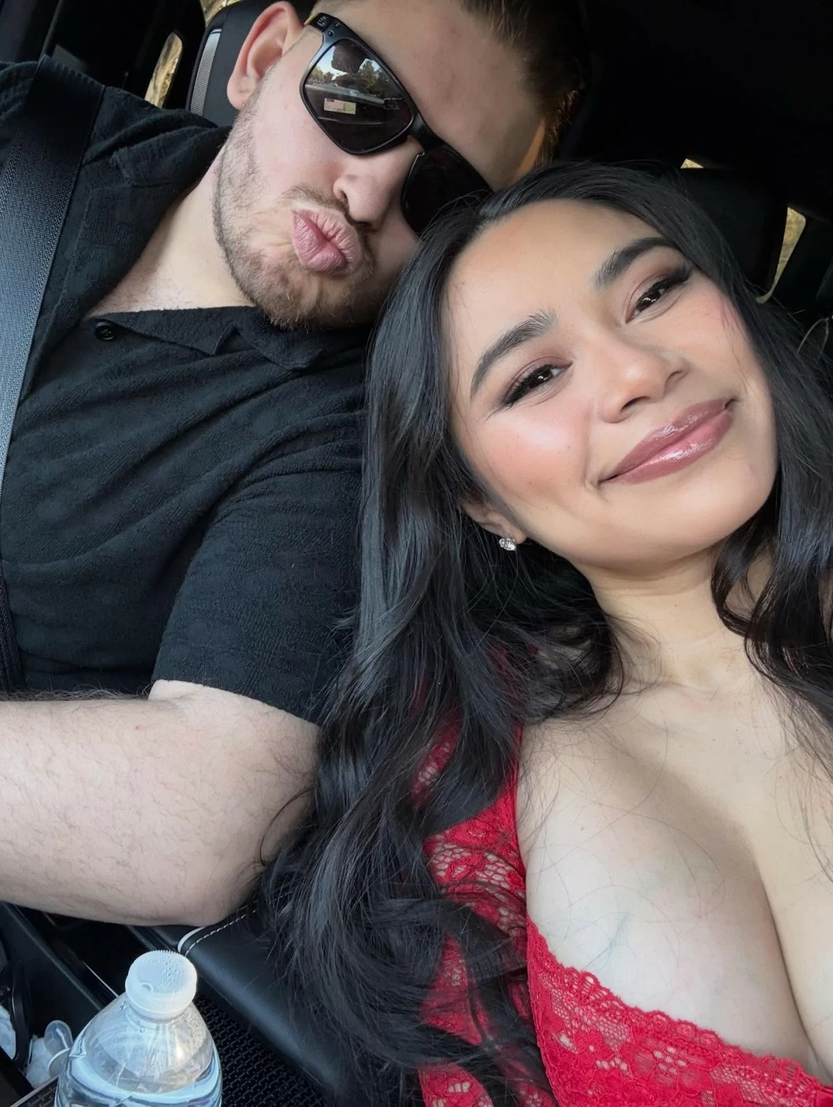 Jessica Sanchez and Rickie Gallardo