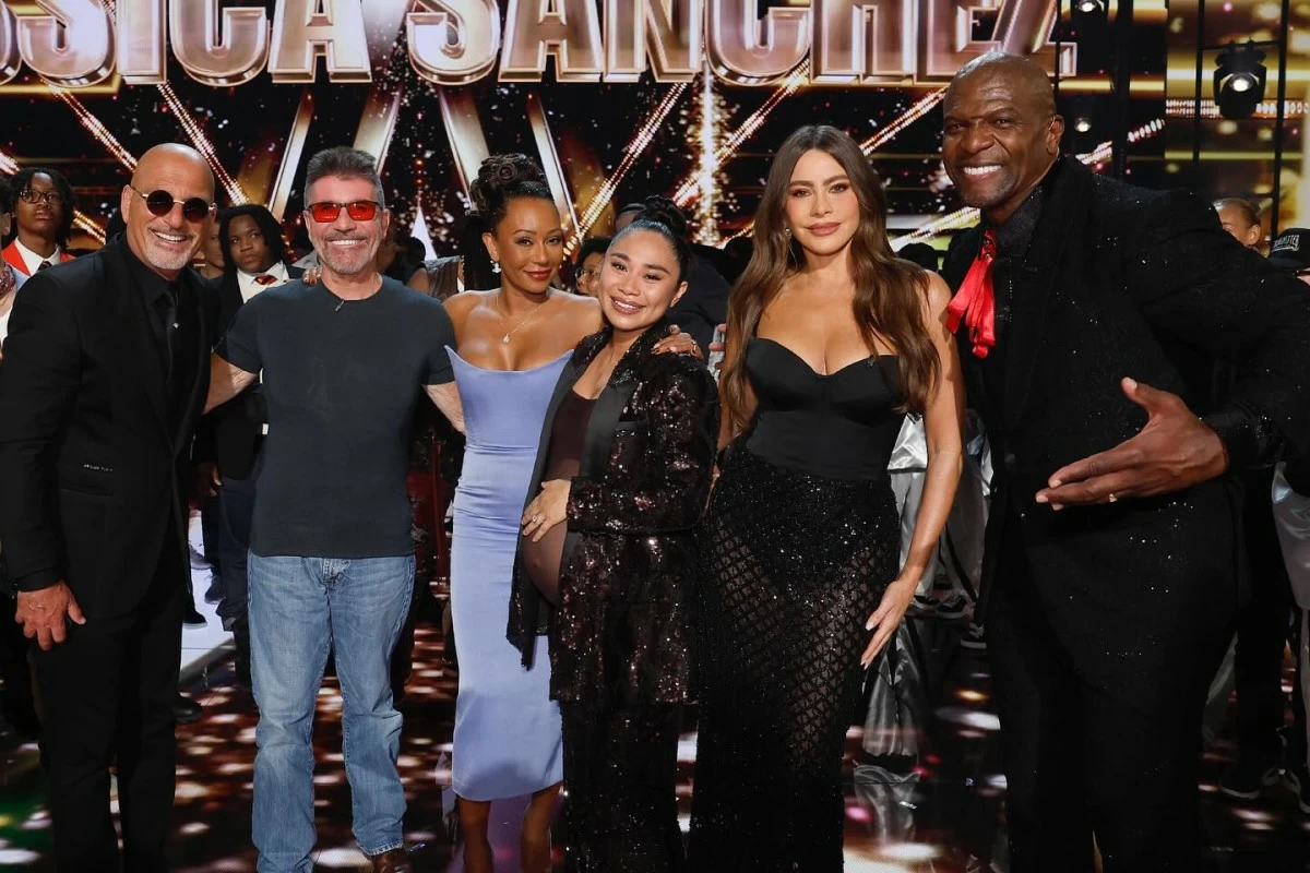 On the set of America's Got Talent