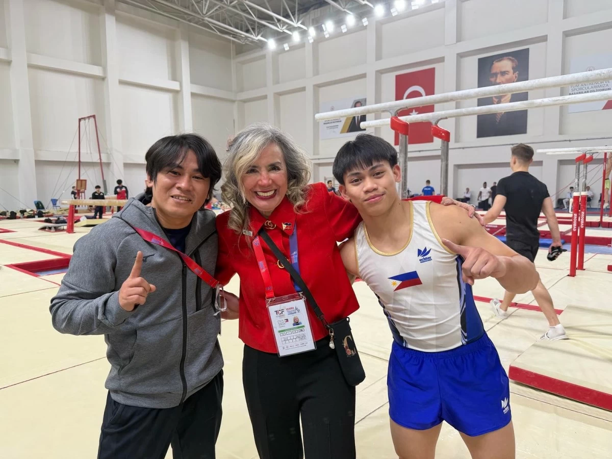 Eldrew Yulo (right) (GAP)