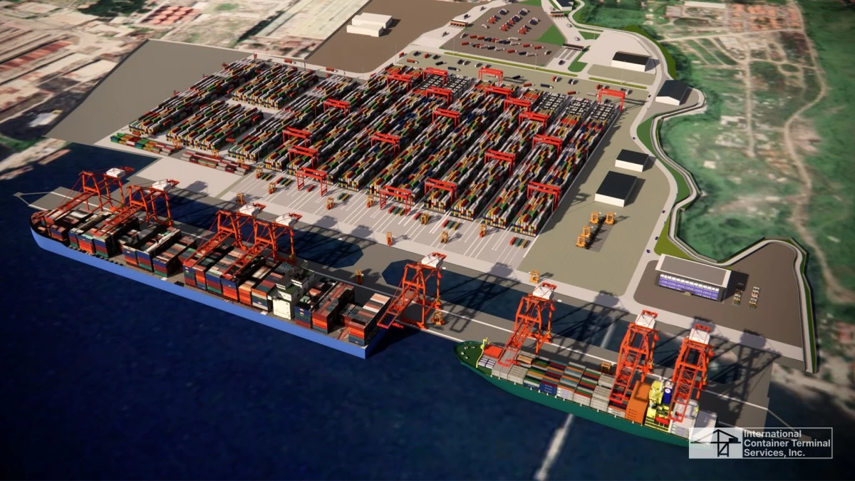 South Luzon Container Terminal (Artist's perspective)