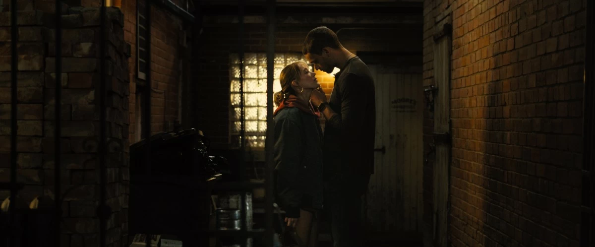 From left: Kenna (Maika Monroe) and Ledger (Tyriq Withers) in Reminders of Him, directed by Vanessa Caswill.