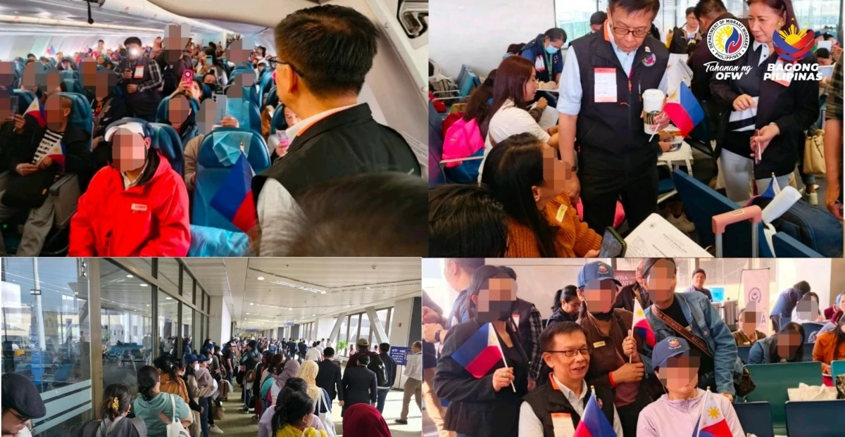 Over 300 Filipinos from Saudi Arabia, Bahrain repatriated on second gov’t-chartered flight