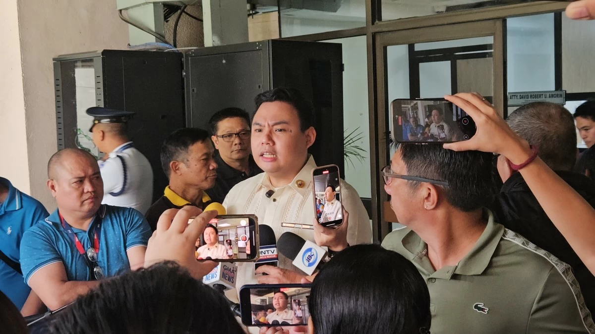 Kamanggagawa Party-list Rep. Eli San Fernando (Ellson Quismorio/ MANILA BULLETIN)