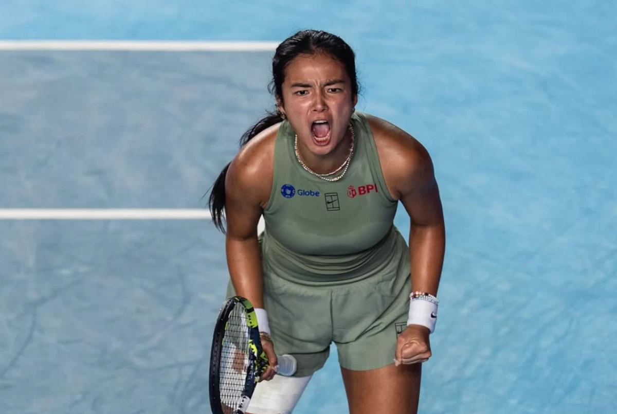 Alex Eala continues her climb in the WTA rankings. (File Photo/ AP)