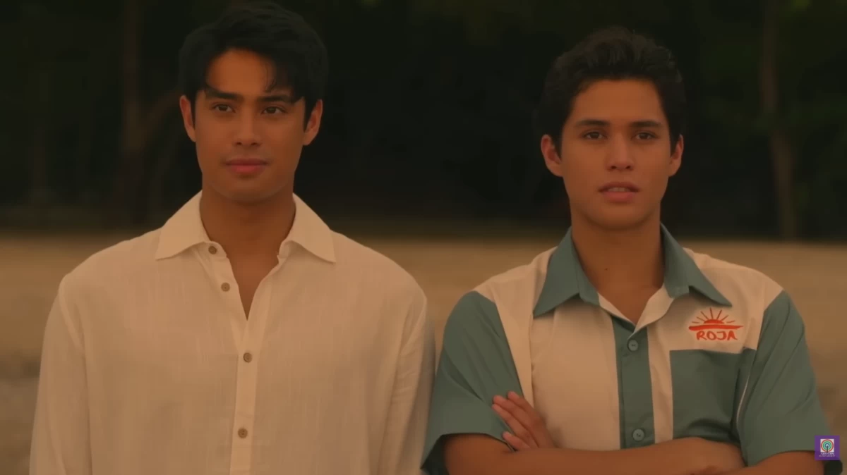 Liam (Donny Pangilinan) and Olsen (Kyle Echarri) in the finale episode of 'Roja'