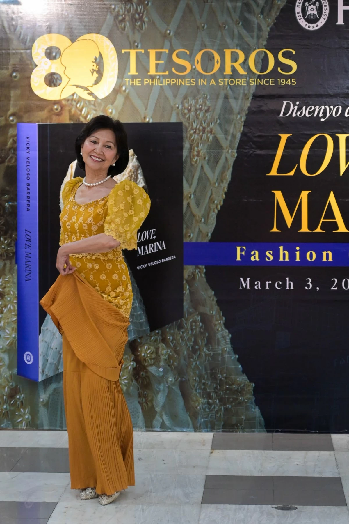 Tina Garcia in Marina Antonio
