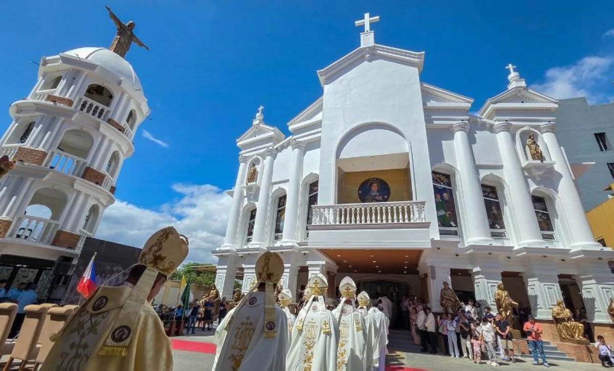 The exterior of the now National Shrine and Parish of Saint Therese of the Child Jesus (Photo from CBCP News website)