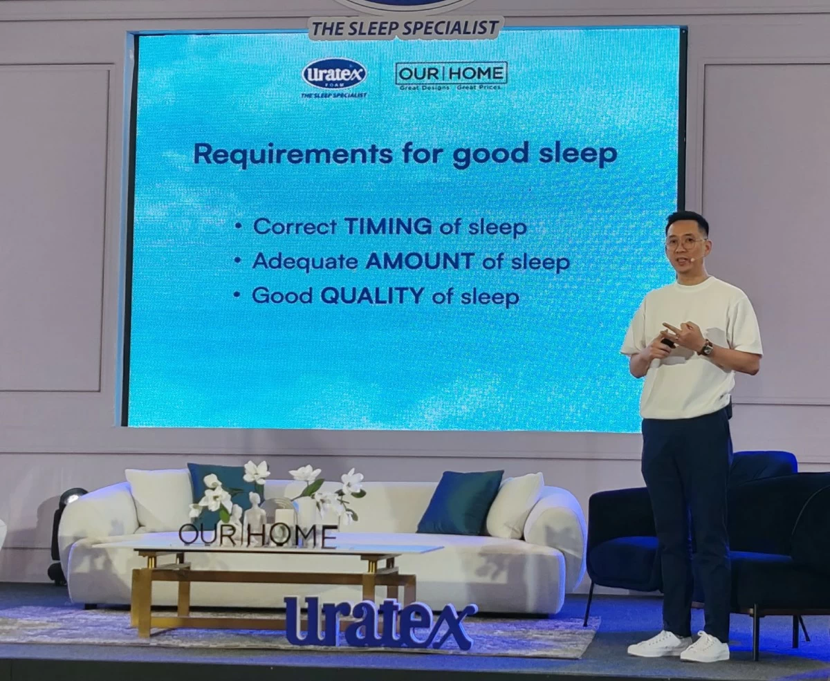 Dr. Jimmy Chang of the Philippine Society of Sleep Medicine
