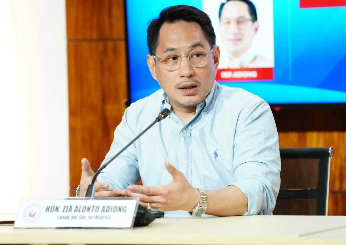 Lanao del Sur 1st district Rep. Zia Alonto Adiong (PPAB)