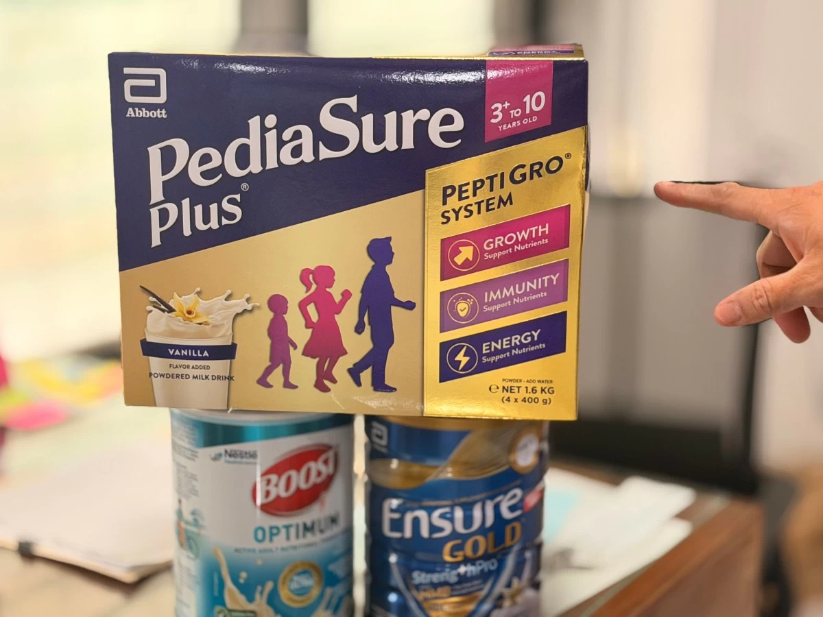 Formula milk is provided to cancer patients, the elderly, and those unable to eat, as part of the chaplaincy’s support program.