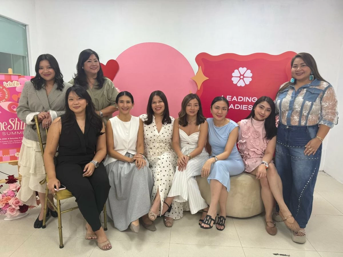 Rica Peralejo and her group called Leading Ladies

