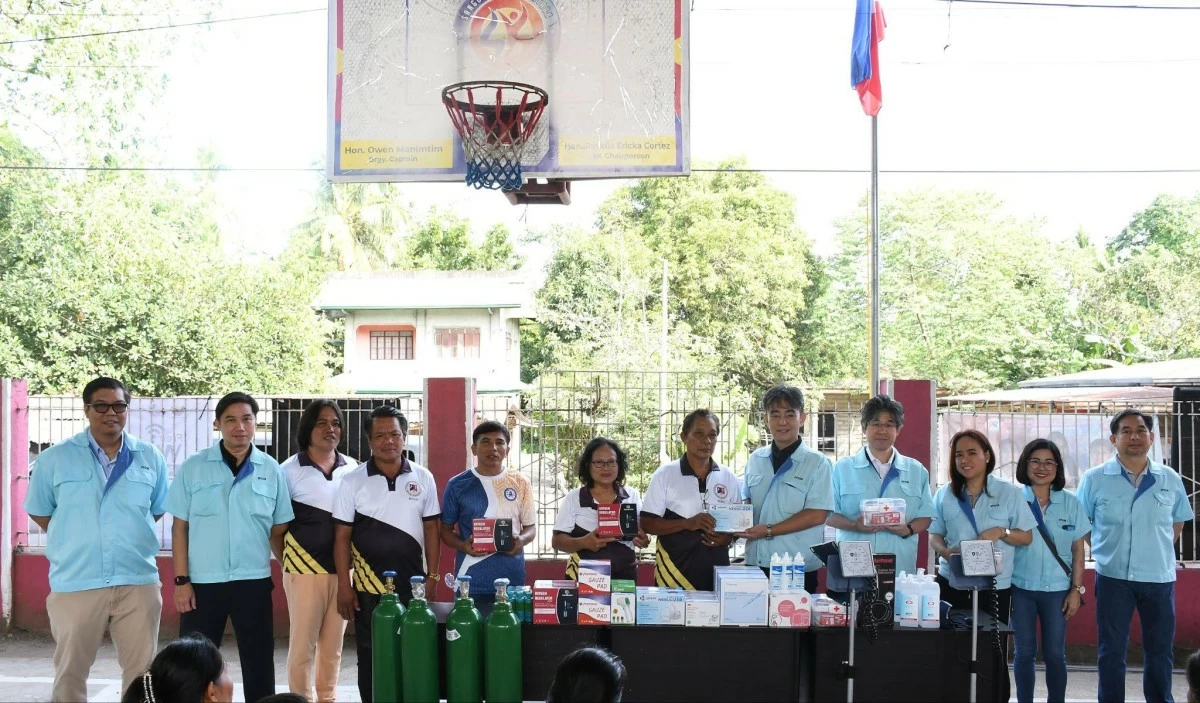 From Left to right, Mr. Jun Timbol -Assistant General Manager, Mr. Totie Zamora -General Manager, Kgd. Anthony Sibal -Kgd. Bayani Ebora, Kapitan Fernando De Villa, Kgd. Corazon Sumagpang, Kgd. Efren Manalo, Mr. Yushi Irie -EPPI President, Mr. Manabu Ito -Senior General Manager, Ms. Amor Lirio -Department Manager, Ms. Marife Katigbak -Assistant Manager, and Mr. Dong Briones - Assistant General Manager.