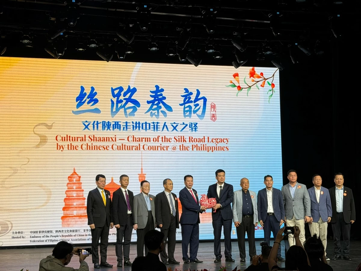 Federation of Filipino-Chinese Associations of the Philippines officials with Mr. Du Jingen, Deputy Director of the Shaanxi Provincial Department of Culture and Tourism