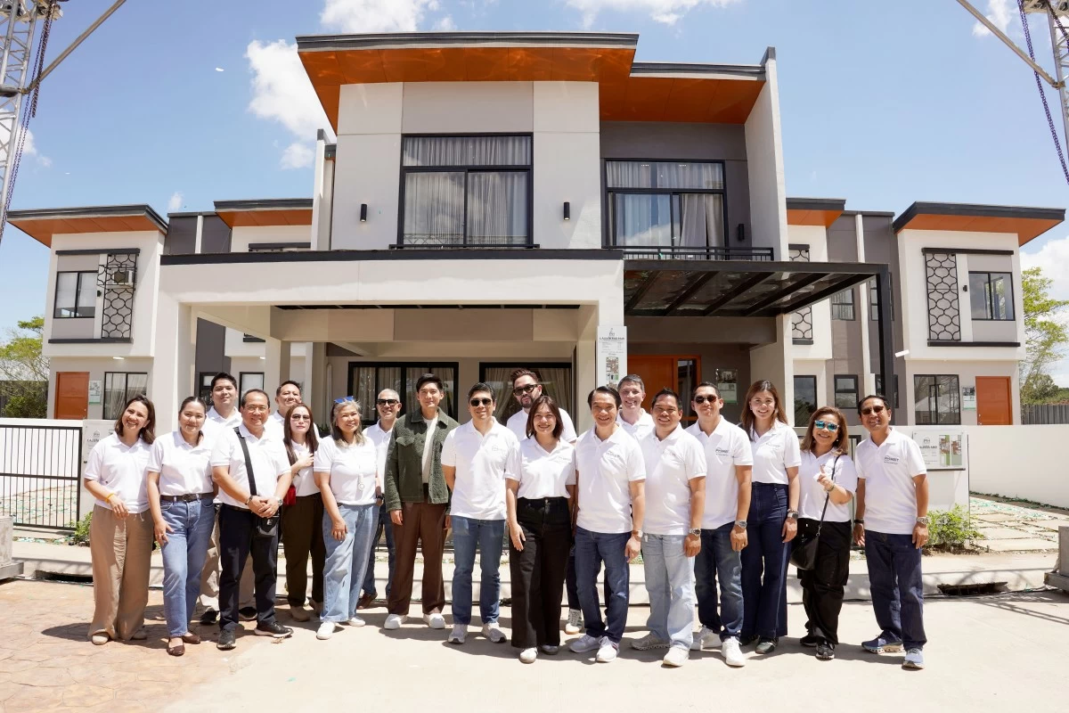 Phirst executives led by President and CEO Ricky Celis with Brand Ambassador Robi Domingo