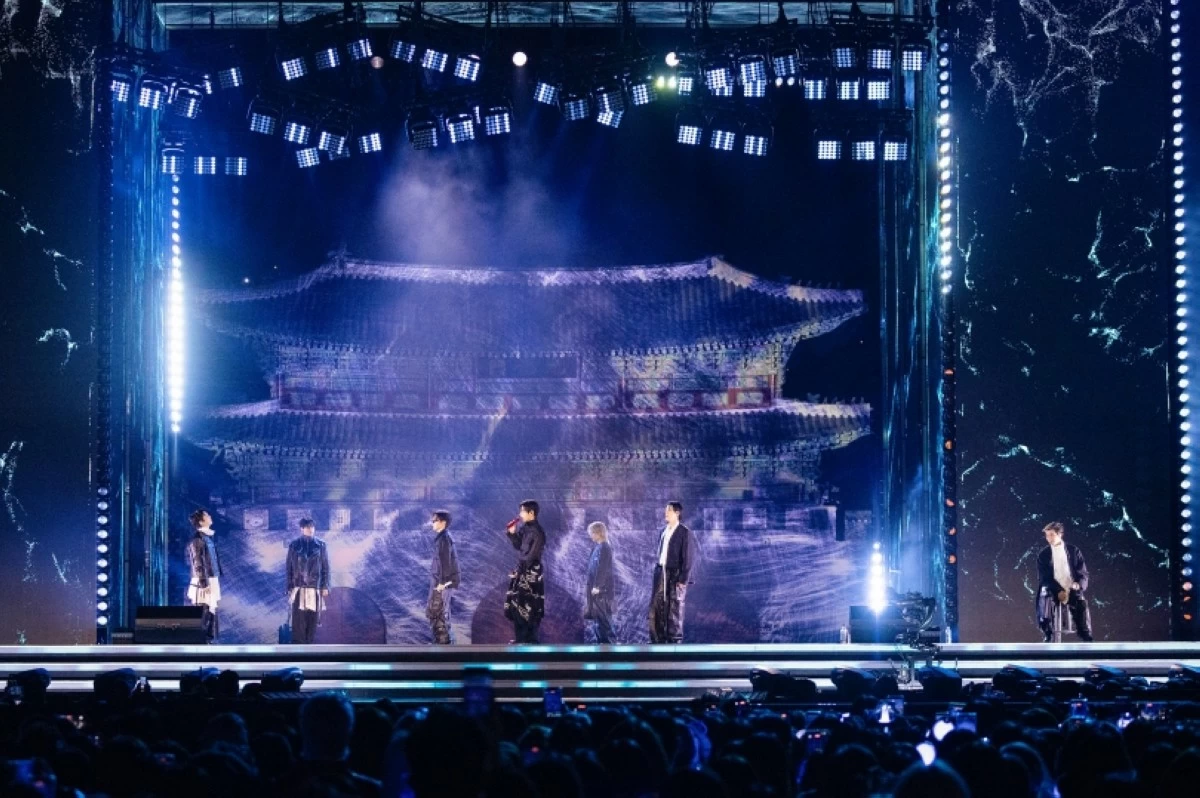 The  “BTS The Comeback Live: Arirang” (Photo courtesy of Bighit Music, Netflix)