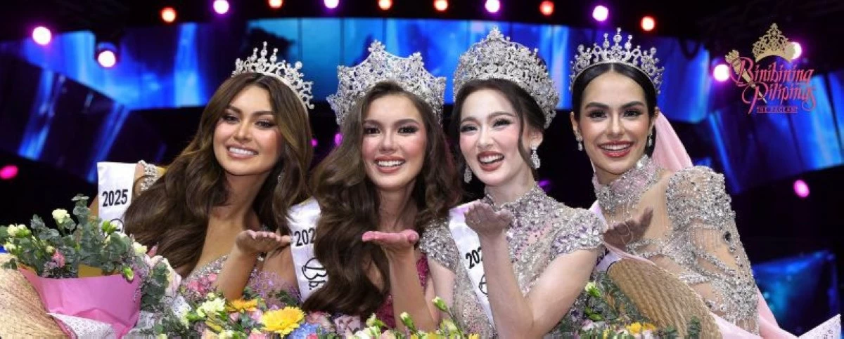The reigning queens of Binibining Pilipinas