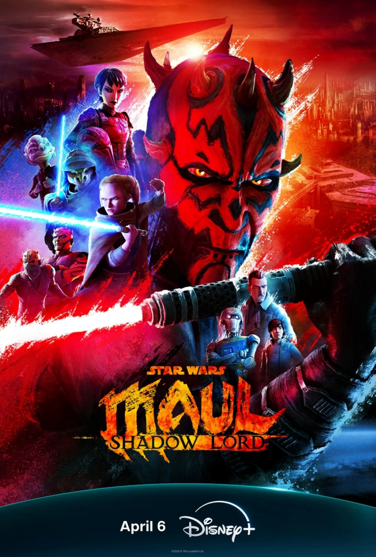 “Star Wars: Maul-Shadow Lord” (Photo courtesy of Disney )