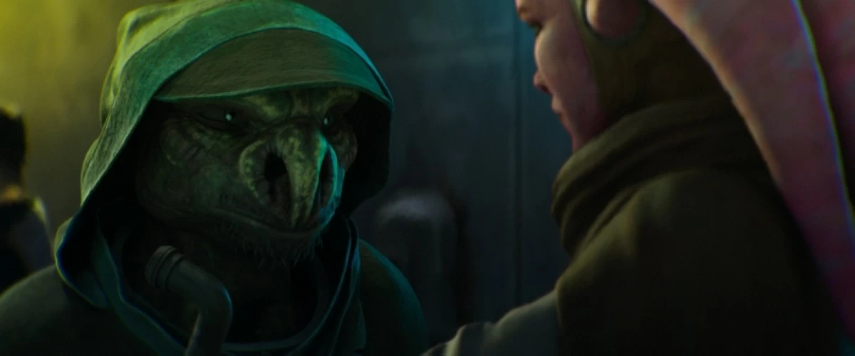 Master Eeko-Dio Daki in Lucasfilm's “Star Wars: Maul-Shadow Lord” (Photo courtesy of Lucasfilm)
