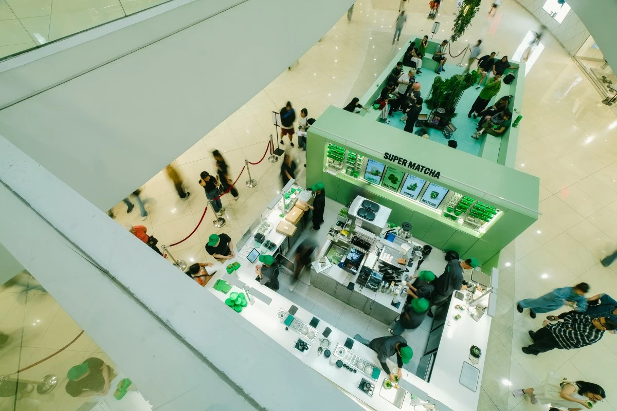 Super Matcha Seoul's store at SM Megamall