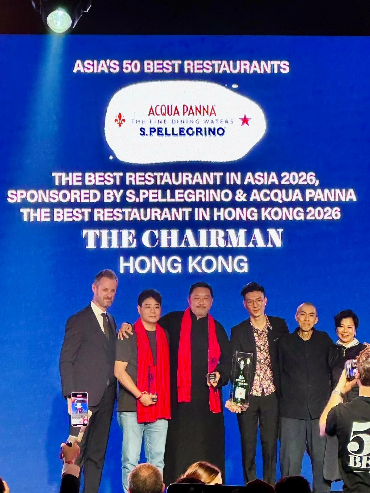 Hong Kong's The Chairman dominates this year's list of Asia’s 50 Best Restaurants.