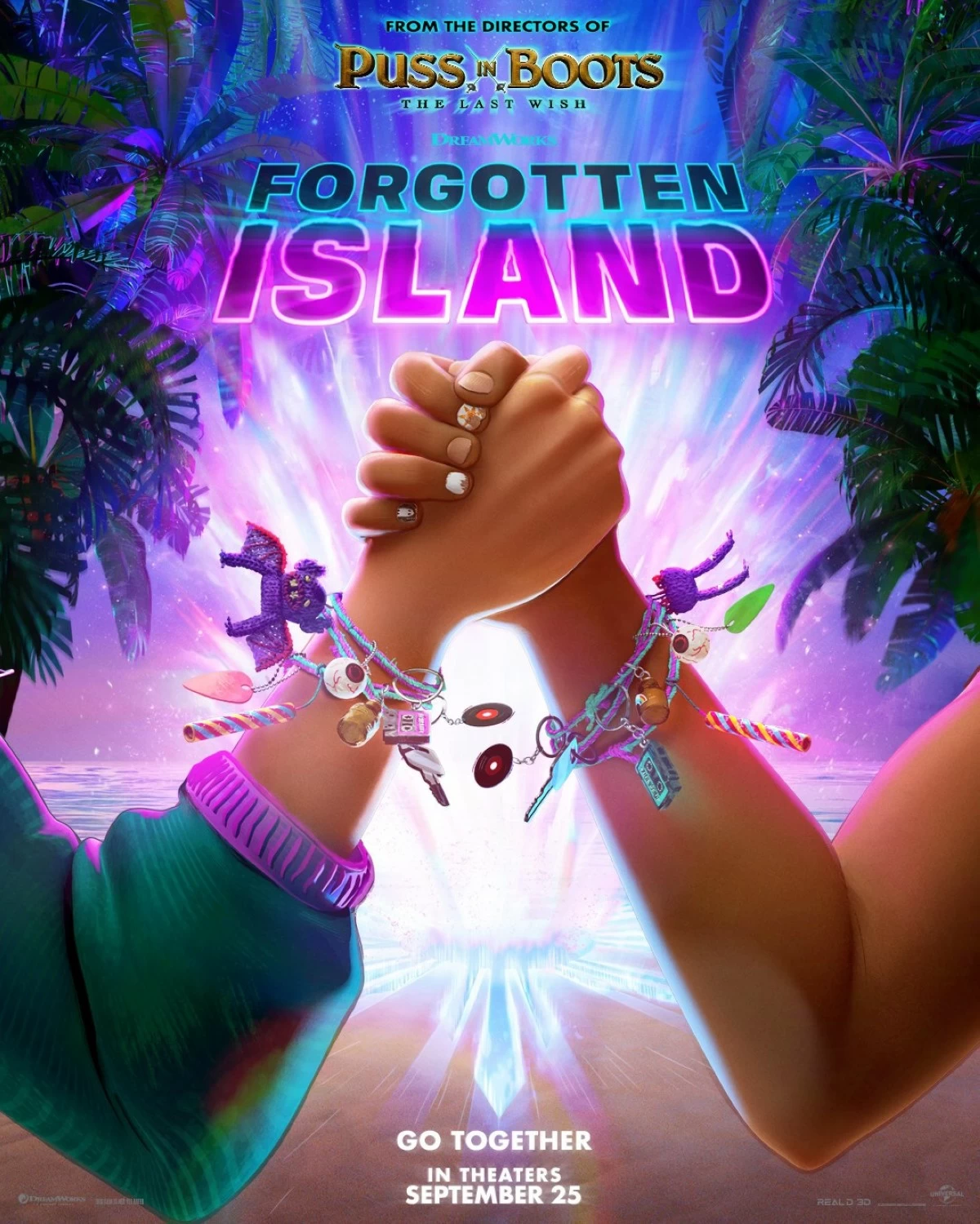 The official film poster of 'Forgotten Island'