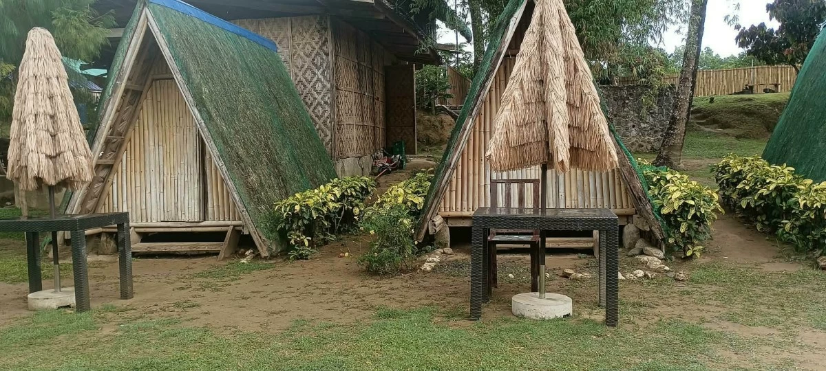 A-framed nipa huts are among the accommodation facilities at Camp Irog Daraitan campsite (photo by Nel Andrade) 