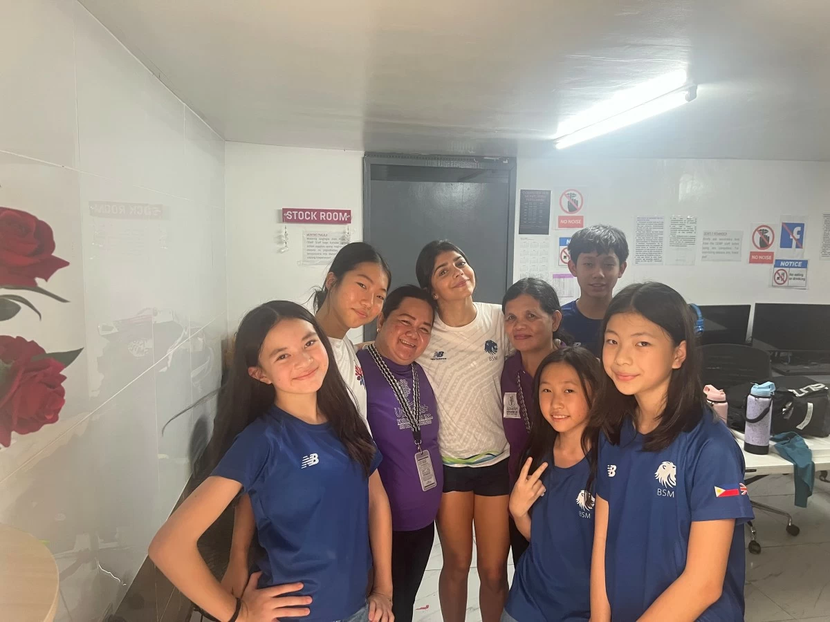 BSM Students visit to the community in Tondo as they worked on their films