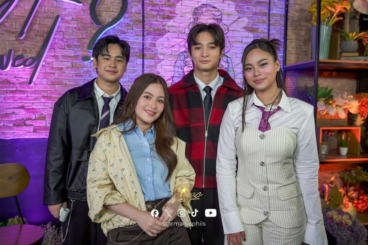 PBB Collab Edition 2.0 Kapamilya Big Four. From left: Miguel Vergara, Krystal Mejes, Joaquin Arce, and Lella Ford.