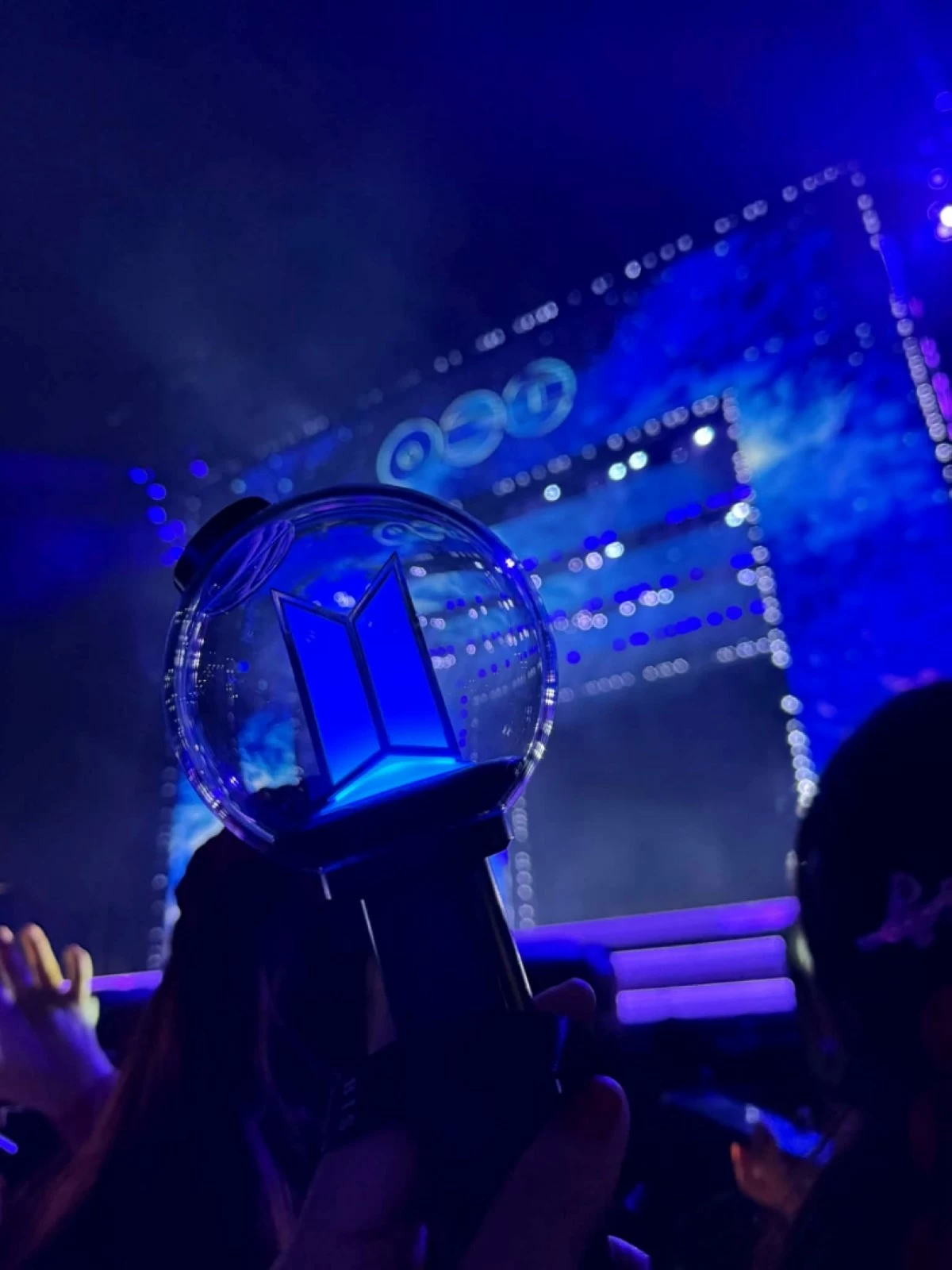 The BTS light stick (Photo courtesy of Marina) 