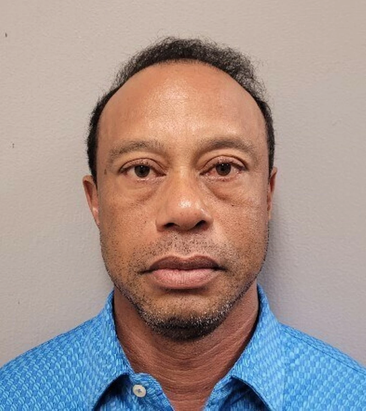This handout photo provided by the Martin County Sheriff's Office shows Tiger Woods, in Stuart, Fla., Friday, March 27, 2026. (Martin County Sheriff's Office via AP)